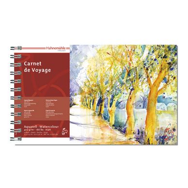 Carnet de voyage aquarelle 15,3 x 25 cm 400 g/m² Moulin Du Coq chez