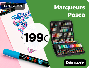 Mallette de marqueur 60 Feutres assortis – Rougier&Plé