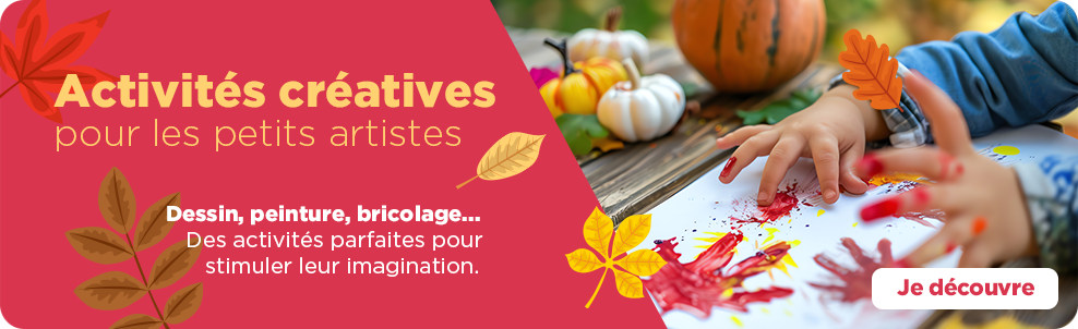 Activités créatives pour les petits artistes Rougier & Plé