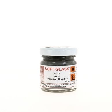Résine Soft Glass 40g gris