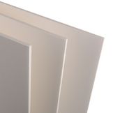 Feuille de carton plume Blanc 70x100cm épaisseur 3mm Ref-5154408 sur