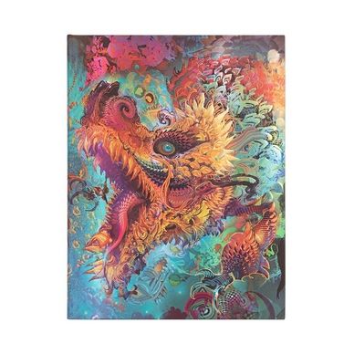 Carnet Rigide 18 x 23 cm 144 p Uni Dragon Bourdonnant