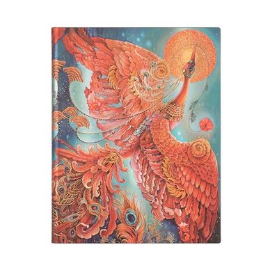 Carnet Souple 18 x 23 cm 176 p Ligné Oiseau de Feu