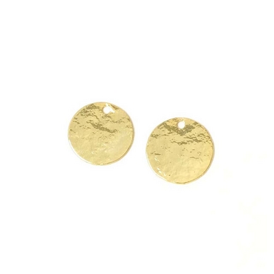 Pendentifs Rond ø 10 mm Texture Granite - 2 pcs