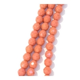 Perles de Bohème Rondes Facettées ø 8 mm sur Fil 12 cm