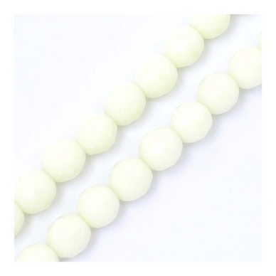 Perles de Bohème Rondes Facettées ø 10 mm sur Fil 12 cm