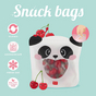 Pochette à Goûter 3 pcs Snack bags Panda