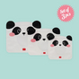 Pochette à Goûter 3 pcs Snack bags Panda