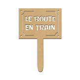 Mots en bois médium pour Photobooth Le boute-en-train 23,2 x 15,5 cm