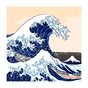 Peinture par numéros 30 x 30 cm La Vague d'Hokusai