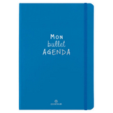 Agenda semainier 2024-2025 21.6 x 15.5 cm Bullet Bleu