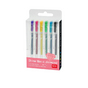 Mini Stylos à Encre Gel Pailleté 6 pcs