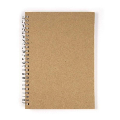 Carnet de notes Pages blanche 14,8 x 21 cm Kraft