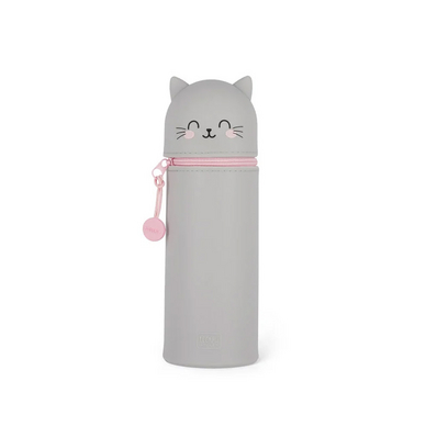 Trousse 2 en 1 Silicone Souple Kitty