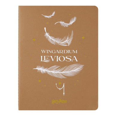 Cahier 19 x 25 cm Ligné Harry Potter Wingardium Leviosa