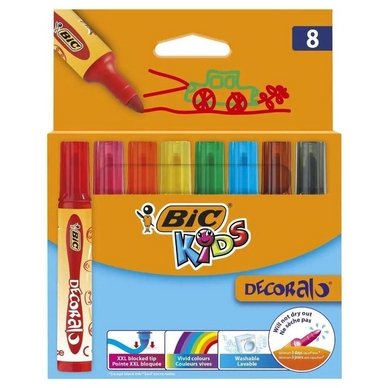 Feutre Kids Decoralo Pointe XXL 8 pcs