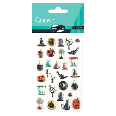 Stickers 3D Cooky Halloween