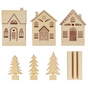 Marque-place 6 pcs Home for Christmas