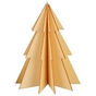 Silhouette en bois 3D Sapin 14 cm