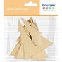 Silhouette en bois 3D Sapin 14 cm