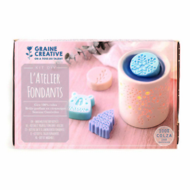 Kit créatif Atelier fondants à bougie Hiver