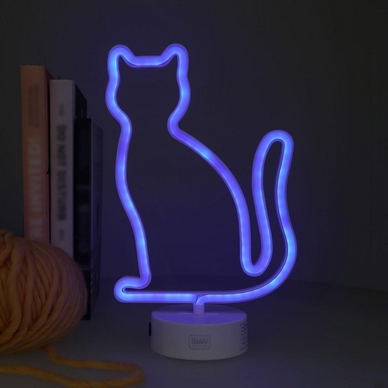 Lampe LED Effet Néon Kitty