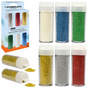 Paillettes Biodégradables Lot de 6 pots x 5 g Assorties