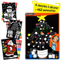 Atelier Gommettes 462 pcs + 4 planches Noël