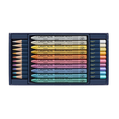 Crayons et Pastels métalliques 20 pcs Noël Cosmic