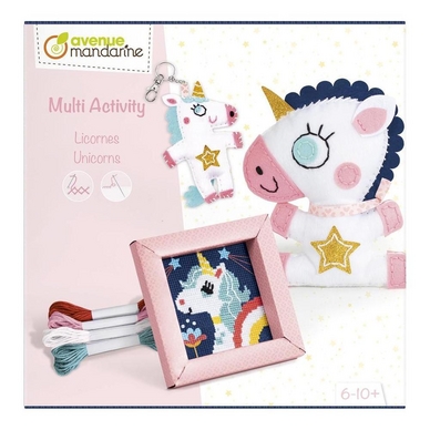 Coffret créatif multi-activités Licornes