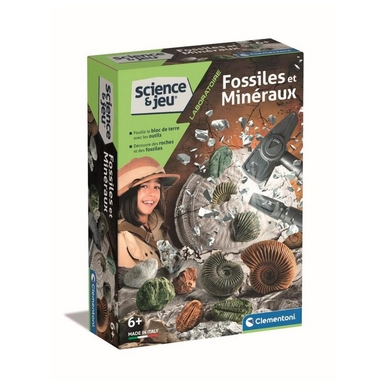 Coffret Fossiles et minéraux