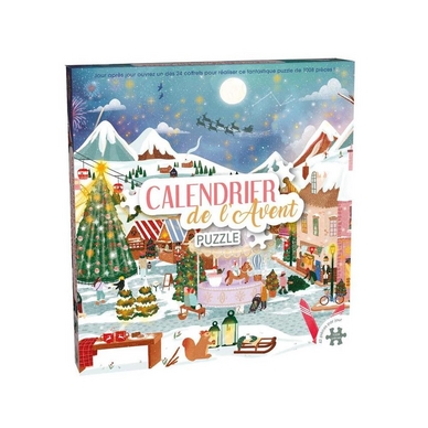 Puzzle 1008 pcs Calendrier de L'Avent