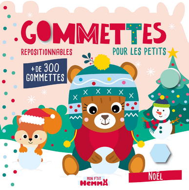 Livre de Gommettes pour les petits Noël