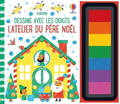 Livre Dessine avec les doigts L'atelier du Père Noël