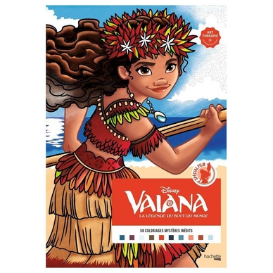 Livre de Coloriages Mystères Vaiana