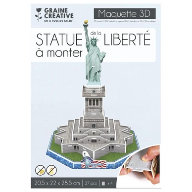 Maquette Puzzle 3D Statue de la Liberté