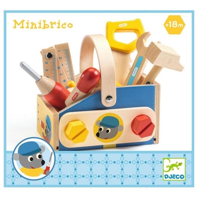 Boîte à outils en bois Minibrico