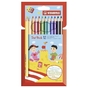 Crayon de couleur Trio thick 12 pcs + 1 Taille-crayon