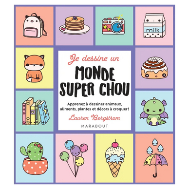 Livre Je dessine un monde super chou