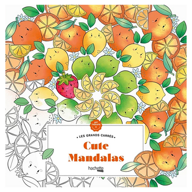 Livre de coloriage Cute Mandalas