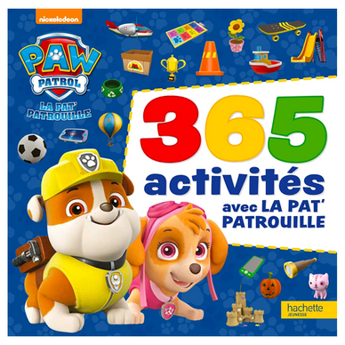 Livre 365 activités avec La Pat' Patrouille