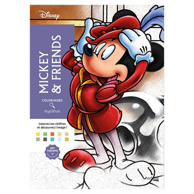 Coloriages mystères Disney Mickey and Friends