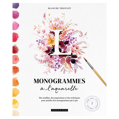 Livre Monogrammes à l'aquarelle