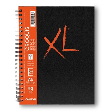 Carnet de croquis Spiralé XL 90 g/m²