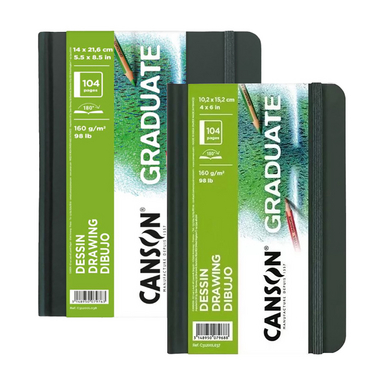 Carnet de dessin Graduate 160 g/m² 104 pages