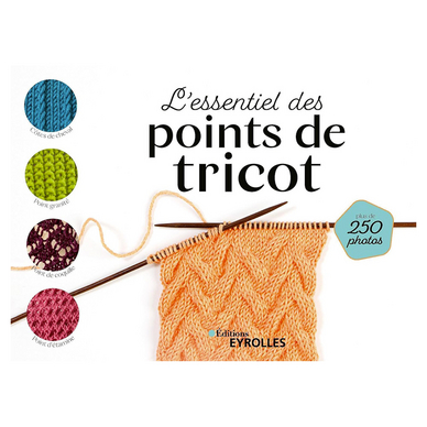 Livre L'essentiel des points de tricot