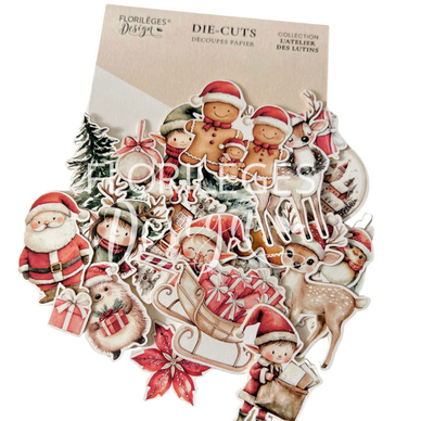 Mon Noël magique Die-cuts L'atelier des lutins x 33 pcs