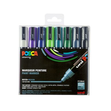 Marqueur peinture Posca PC5M pointe moyenne 1,8-2,5mm or