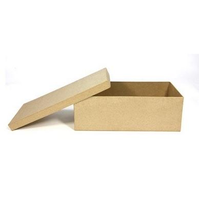 Objet en papier mâché boîte à mouchoirs Décopatch chez Rougier & Plé
