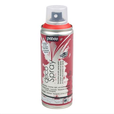 DecoSpray - Pébéo - bombe de peinture en spray - Pailleté Argenté